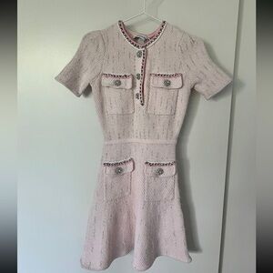 self portrait knit dress size S NWT